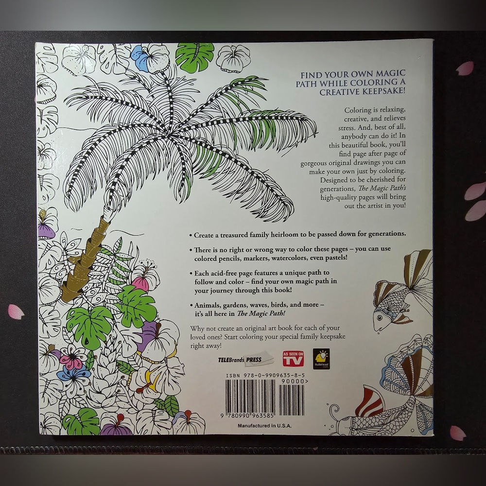 Colorama The Magic Path Coloring Book - Picture 2 of 7